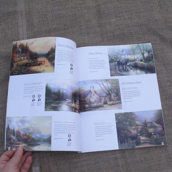 Thomas Kinkade Painter of Light Catalog 2000 - Picture 9 of 16